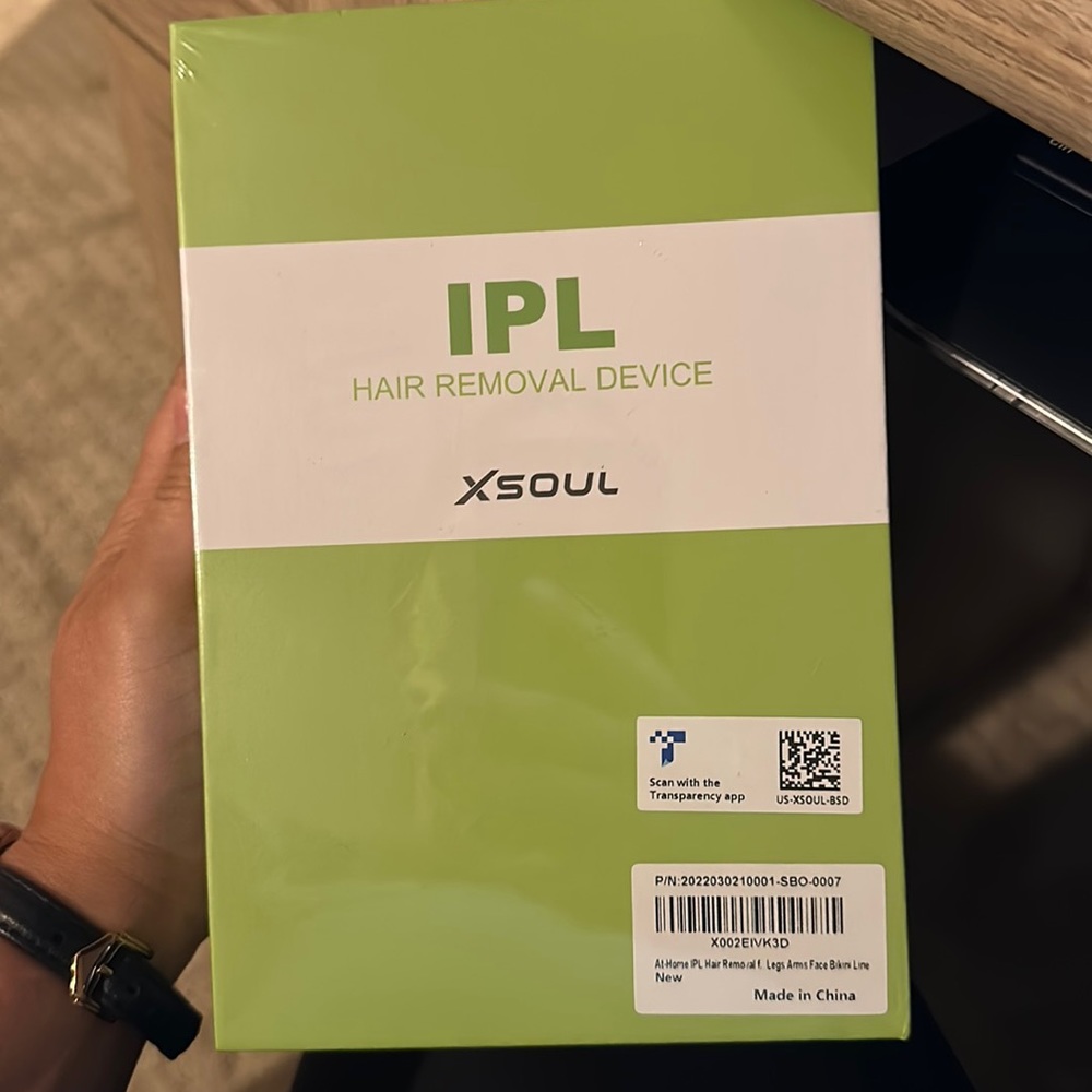 IPL hair removal device. New in box